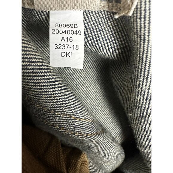 Duluth Trading Co Mens Ballroom Relaxed Fit Jeans Dark Denim 37 x 30 Unworn New - Picture 8 of 9